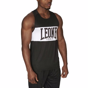 LEONE SHOCK BOXING SINGLET-black